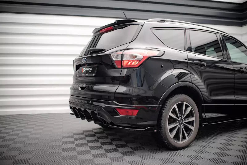 Maxton Design Street Pro Heckdiffusor für Ford Escape ST-Line Mk3 Schwarz – Ansicht 2
