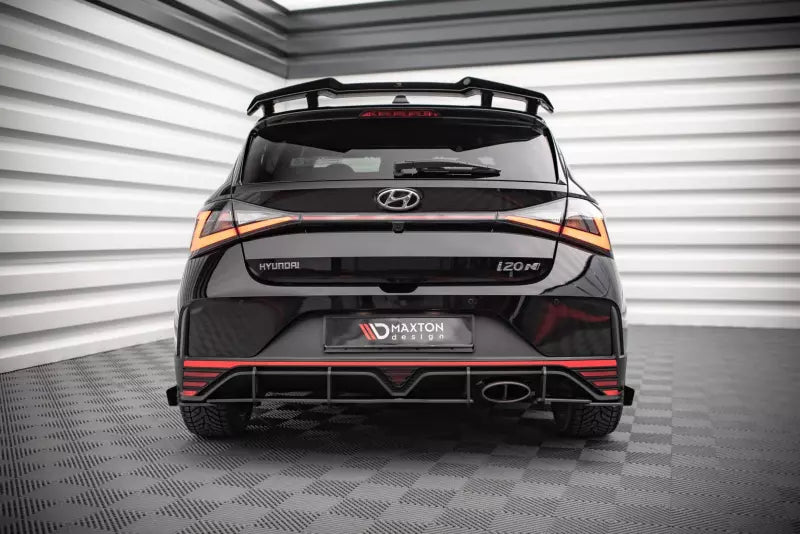 Maxton Design Street Pro Heckdiffusor für Hyundai I20 N Mk3 Schwarz – Ansicht 2