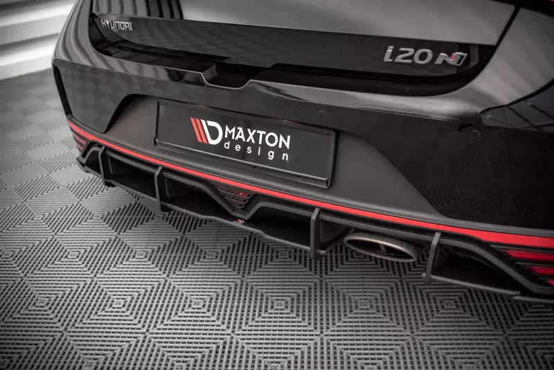 Maxton Design Street Pro Heckdiffusor für Hyundai I20 N Mk3 Schwarz – Ansicht 3