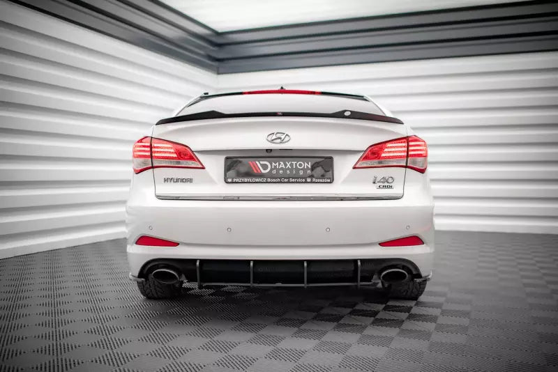 Maxton Design Street Pro Heckdiffusor für Hyundai I40 Mk1 Schwarz – Ansicht 3