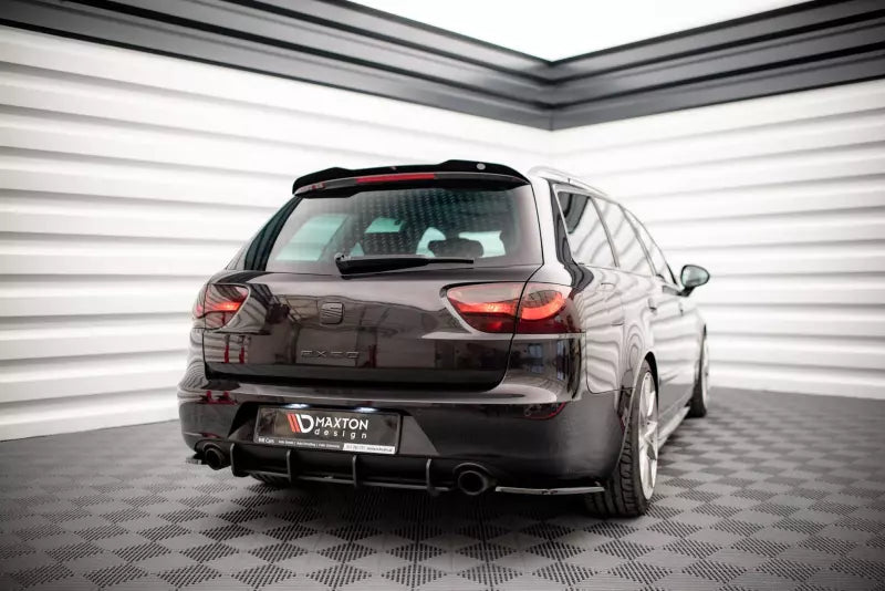 Maxton Design Street Pro Heckdiffusor für Seat Exeo Schwarz – Ansicht 1