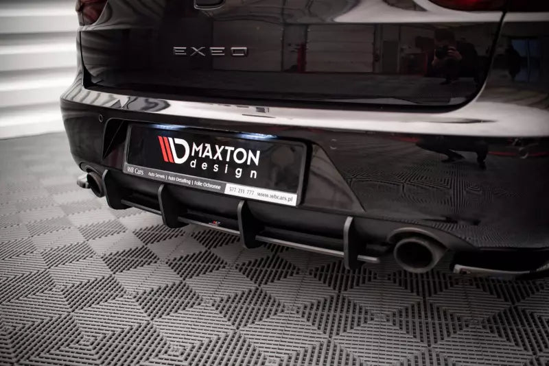Maxton Design Street Pro Heckdiffusor für Seat Exeo Schwarz – Ansicht 3