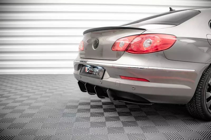 Maxton Design Street Pro Heckdiffusor für VW Passat CC Schwarz – Ansicht 2