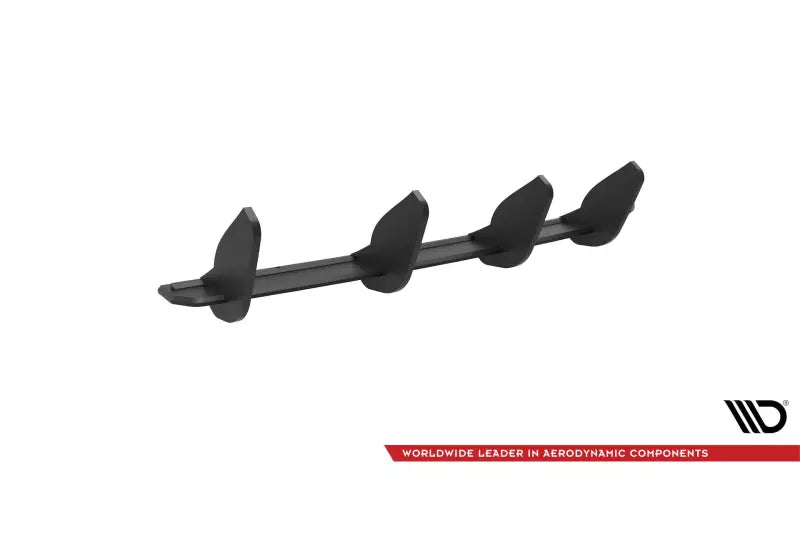 Maxton Design Street Pro Heckdiffusor für VW Passat CC Schwarz – Ansicht 3