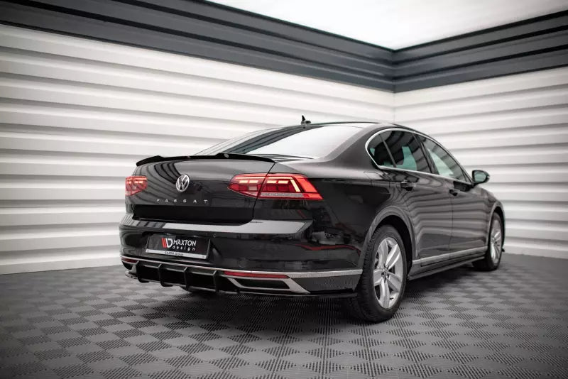 Maxton Design Street Pro Heckdiffusor für Volkwagen Passat B8 Facelift Schwarz – Ansicht 1