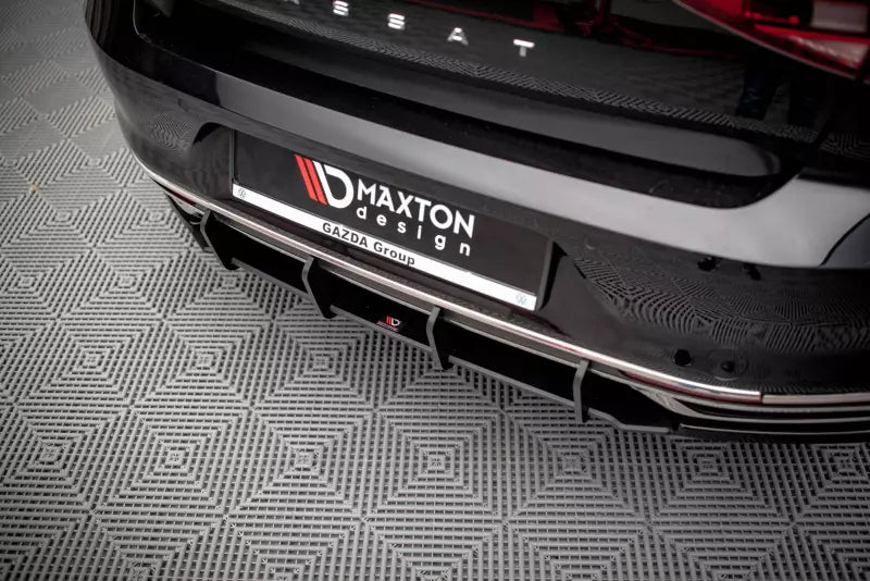 Maxton Design Street Pro Heckdiffusor für Volkwagen Passat B8 Facelift Schwarz – Ansicht 2