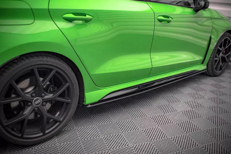 Maxton Design Street Pro Seitenschweller (Paar) für Audi RS3 Sportback 8Y matt schwarz – Ansicht 3