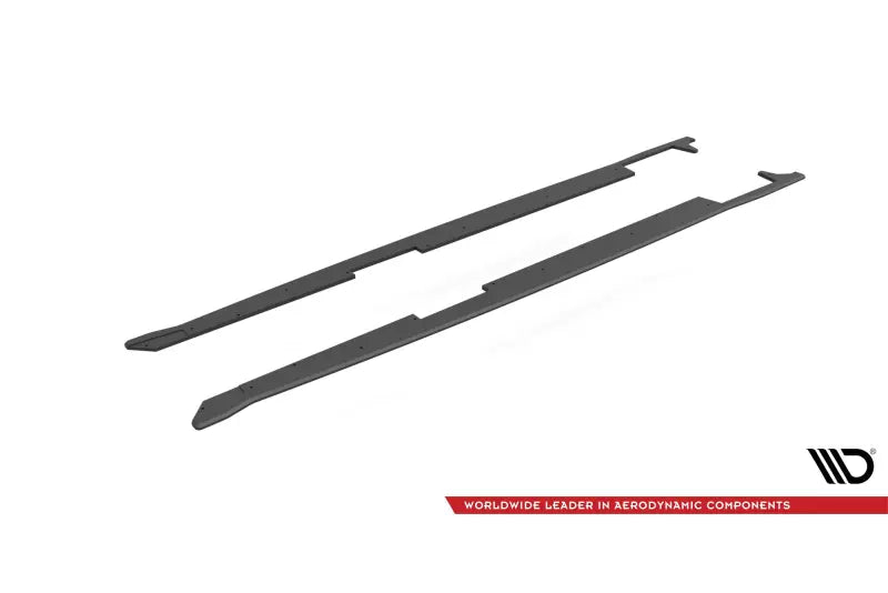 Maxton Design Street Pro Seitenschweller (Paar) für Toyota Supra Mk5 matt schwarz – Ansicht 3