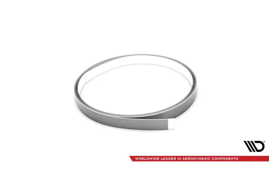 Maxton Design Zierstreifen Grau für Frontlippen, Diffusoren und Seitenschweller – Ansicht 1
