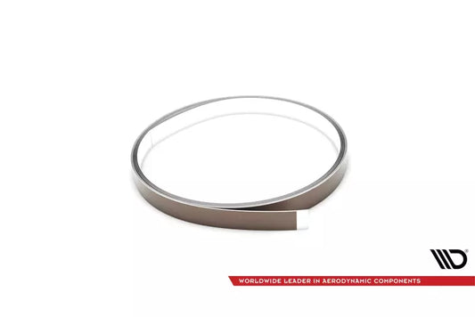 Maxton Design Zierstreifen Braun für Frontlippen, Diffusoren und Seitenschweller – Ansicht 1