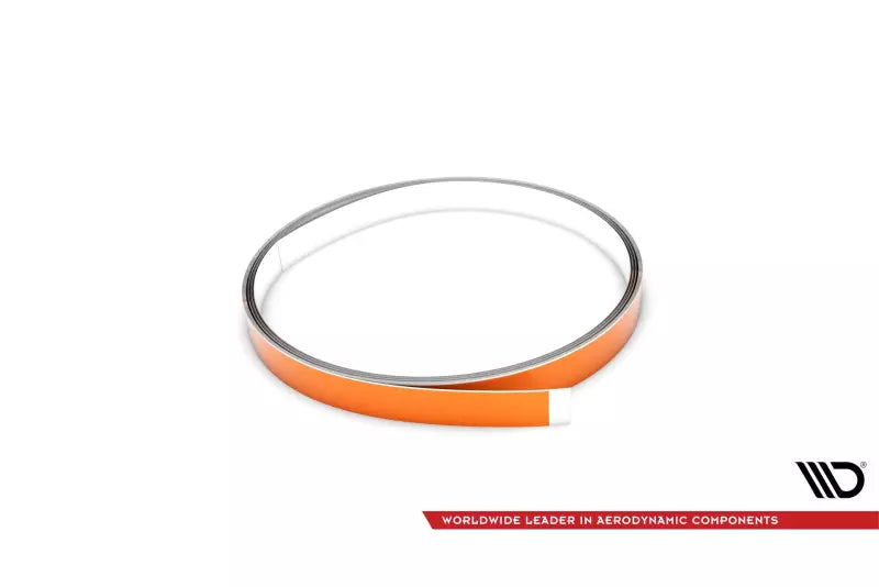 Maxton Design Zierstreifen Orange für Frontlippen, Diffusoren und Seitenschweller – Ansicht 1