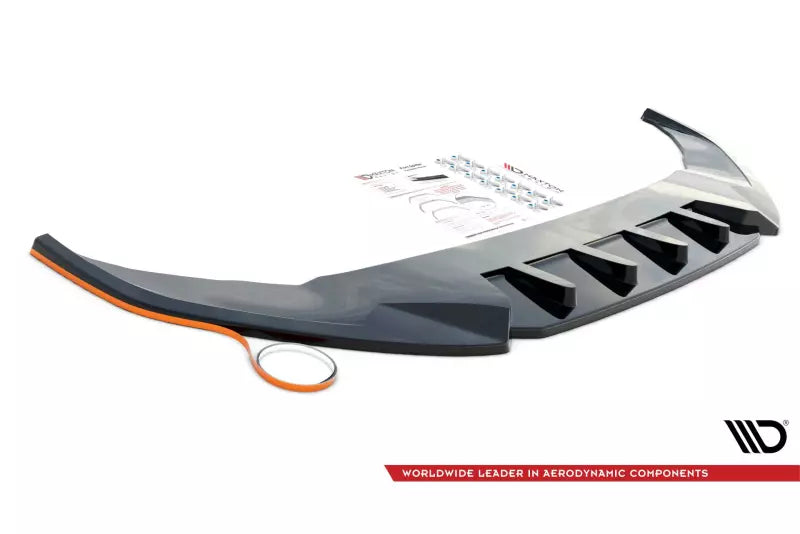 Maxton Design Zierstreifen Orange für Frontlippen, Diffusoren und Seitenschweller – Ansicht 2