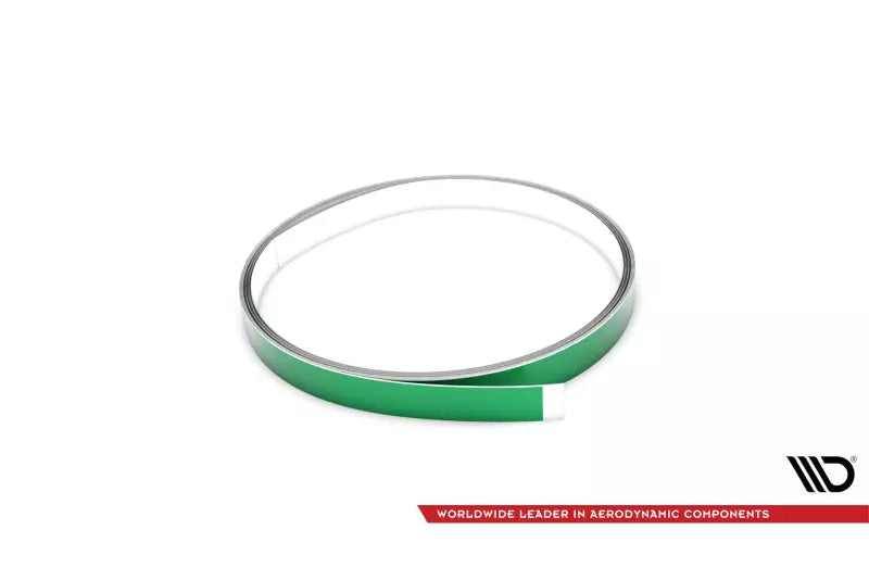 Maxton Design Zierstreifen Grün für Frontlippen, Diffusoren und Seitenschweller – Ansicht 1