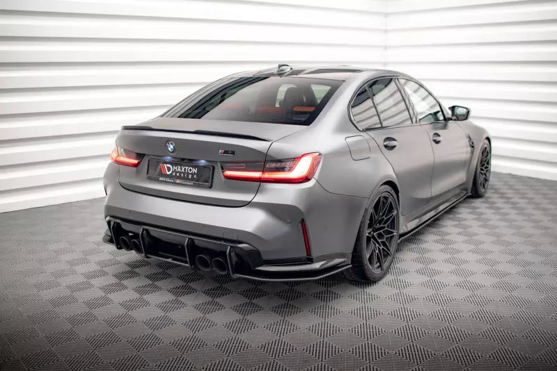 Maxton Design Street Pro Diffusor Flaps für BMW M3 G80 matt schwarz – Ansicht 2