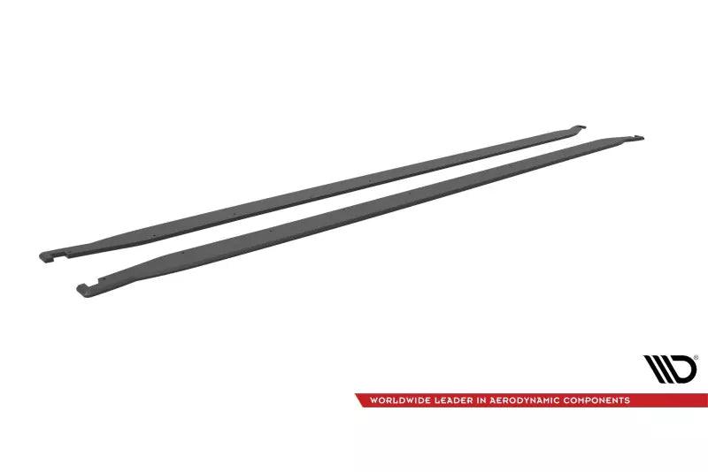 Maxton Design Street Pro Seitenschweller (Paar) für BMW M3 G80 matt schwarz – Ansicht 4