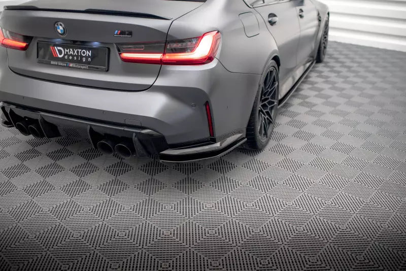 Maxton Design Diffusor Flaps V.1 für BMW M3 G80 / G81 Hochglanz schwarz – Ansicht 1