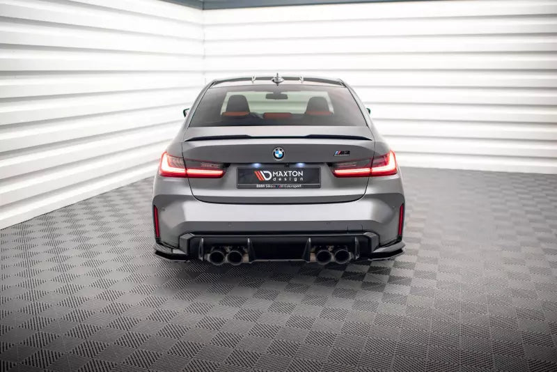 Maxton Design Diffusor Flaps V.1 für BMW M3 G80 / G81 Hochglanz schwarz – Ansicht 2