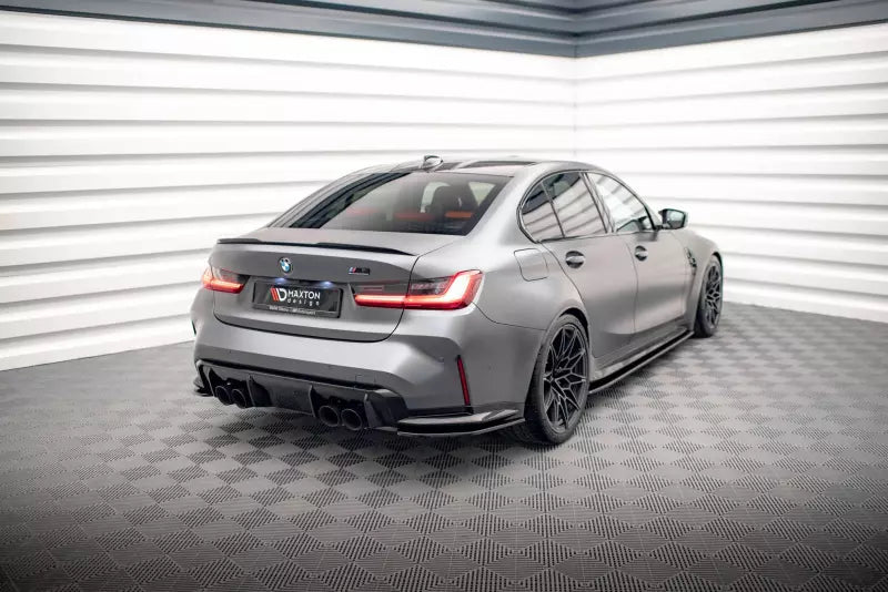 Maxton Design Diffusor Flaps V.1 für BMW M3 G80 / G81 Hochglanz schwarz – Ansicht 3