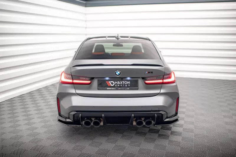 Maxton Design Diffusor Flaps V.2 für BMW M3 G80 / G81 Hochglanz schwarz – Ansicht 2