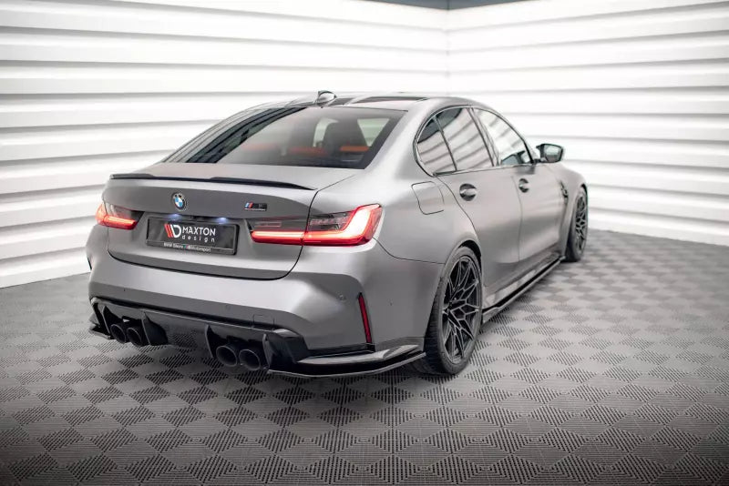 Maxton Design Diffusor Flaps V.2 für BMW M3 G80 / G81 Hochglanz schwarz – Ansicht 3