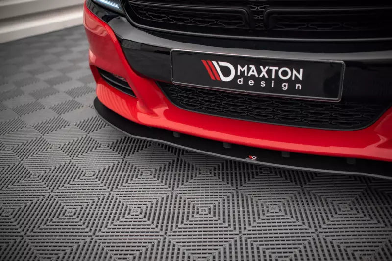 Maxton Design Street Pro Frontlippe für Dodge Charger RT Mk7 Facelift schwarz – Ansicht 3