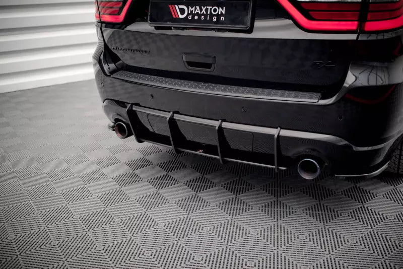 Maxton Design Street Pro Heckdiffusor V.2 für Dodge Durango RT Mk3 matt schwarz – Ansicht 1