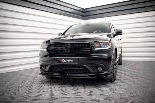 Maxton Design Frontlippe V.2 für Dodge Durango RT Mk3 Hochglanz schwarz – Ansicht 1