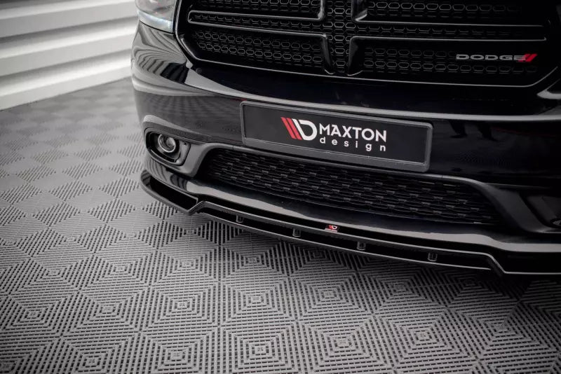 Maxton Design Frontlippe V.2 für Dodge Durango RT Mk3 Hochglanz schwarz – Ansicht 3
