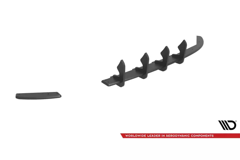 Maxton Design Street Pro Heckdiffusor für Jaguar XF R-Sport Mk2 Schwarz – Ansicht 4