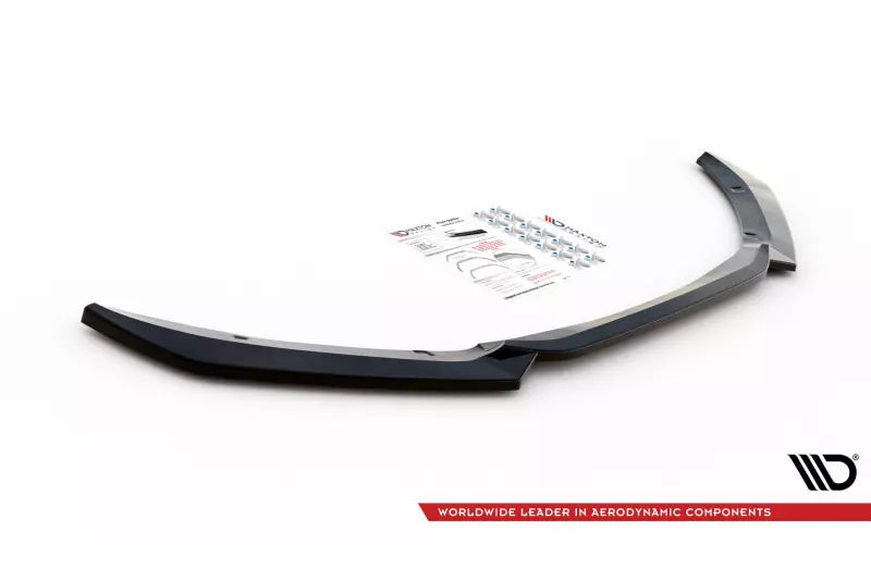 Maxton Design Frontlippe V.1 für Jaguar XF R-Sport Mk2 Hochglanz schwarz – Ansicht 4