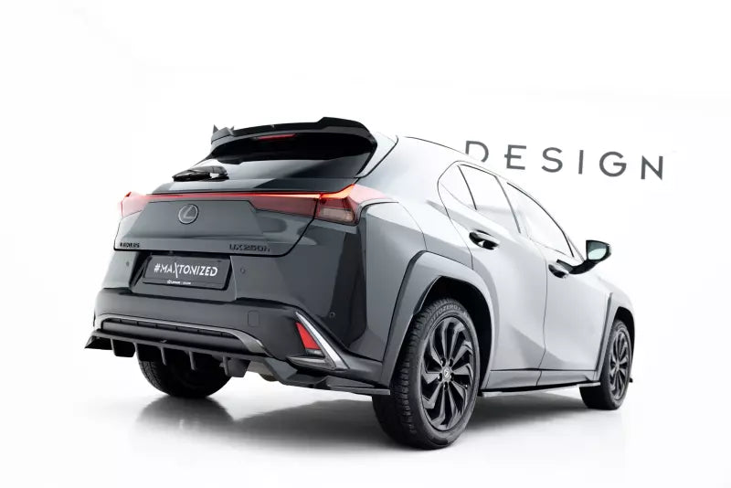 Maxton Design Heckspoiler Lippe für Lexus UX Mk1 Hochglanz schwarz – Ansicht 3