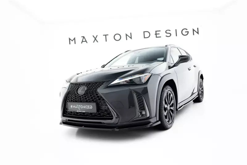 Maxton Design Frontlippe für Lexus UX Mk1 Hochglanz schwarz – Ansicht 1