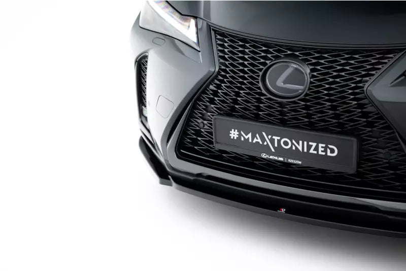 Maxton Design Frontlippe für Lexus UX Mk1 Hochglanz schwarz – Ansicht 3