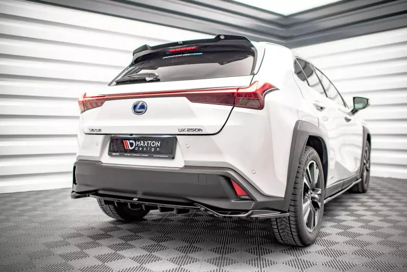Maxton Design Heckdiffusor DTM Look für Lexus UX Mk1 Hochglanz schwarz – Ansicht 2