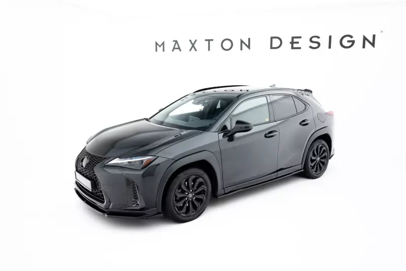 Maxton Design Seitenschweller (Paar) für Lexus UX Mk1 Hochglanz schwarz – Ansicht 1