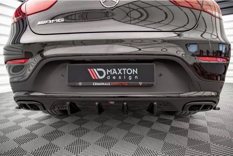 Maxton Design Heckdiffusor für Mercedes GLC Coupe AMG-Line C253 Facelift Hochglanz schwarz – Ansicht 2