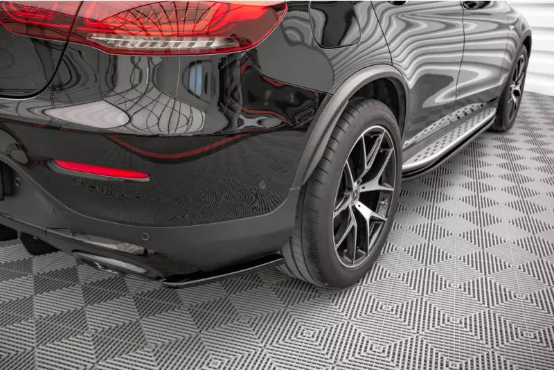 Maxton Design Diffusor Flaps für Mercedes GLC Coupe AMG-Line C253 Facelift Hochglanz schwarz – Ansicht 1