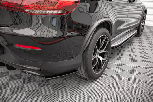 Maxton Design Diffusor Flaps für Mercedes GLC Coupe AMG-Line C253 Facelift Hochglanz schwarz – Ansicht 1