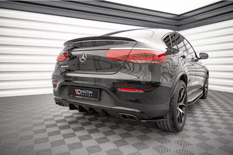 Maxton Design Diffusor Flaps für Mercedes GLC Coupe AMG-Line C253 Facelift Hochglanz schwarz – Ansicht 2