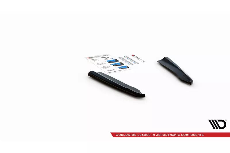 Maxton Design Diffusor Flaps für Mercedes GLC Coupe AMG-Line C253 Facelift Hochglanz schwarz – Ansicht 3