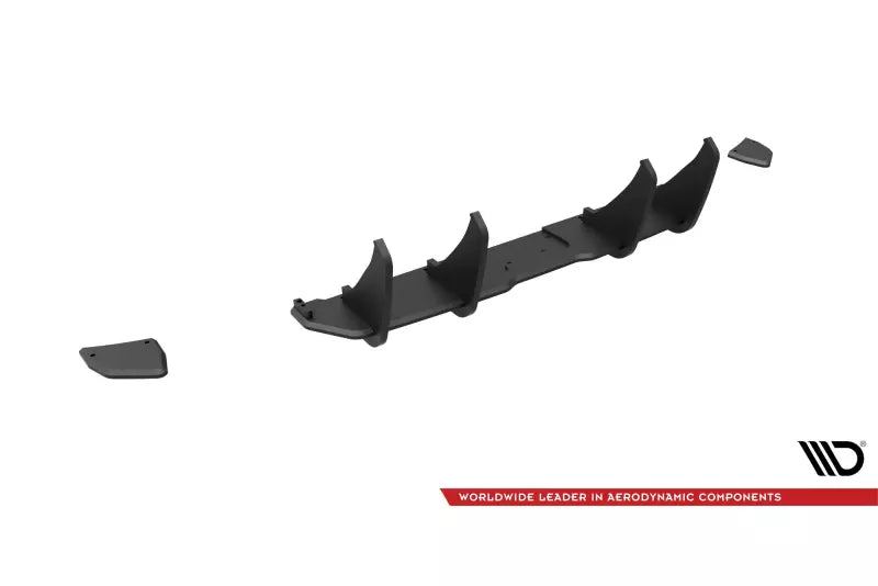 Maxton Design Street Pro Heckdiffusor für Nissan 370Z Facelift Schwarz – Ansicht 4