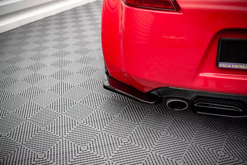 Maxton Design Diffusor Flaps für Nissan 370Z Facelift Hochglanz schwarz – Ansicht 1