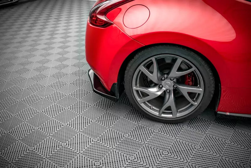 Maxton Design Diffusor Flaps für Nissan 370Z Facelift Hochglanz schwarz – Ansicht 3