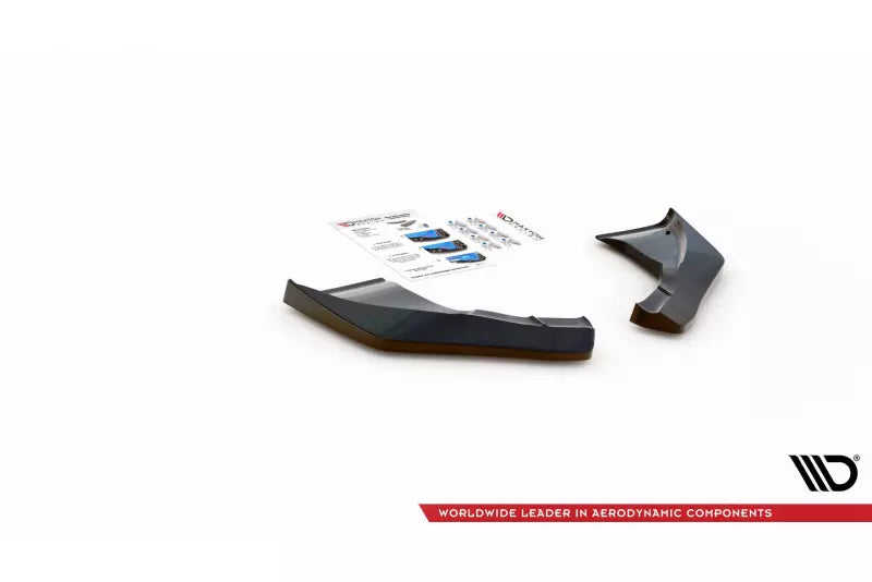 Maxton Design Diffusor Flaps für Nissan 370Z Facelift Hochglanz schwarz – Ansicht 4