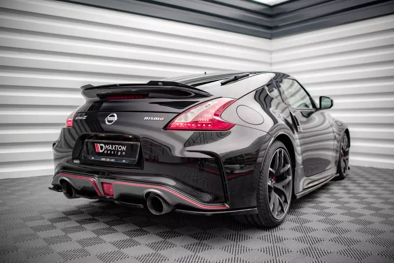 Maxton Design Heckspoiler Lippe für Nissan 370Z Nismo Facelift Hochglanz schwarz – Ansicht 2