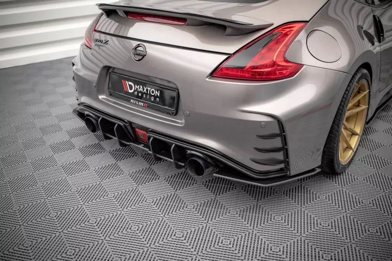 Maxton Design Street Pro Heckdiffusor für Nissan 370Z Nismo Facelift Schwarz – Ansicht 2
