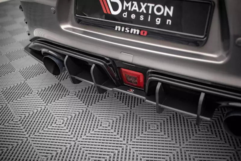 Maxton Design Street Pro Heckdiffusor für Nissan 370Z Nismo Facelift Schwarz – Ansicht 3