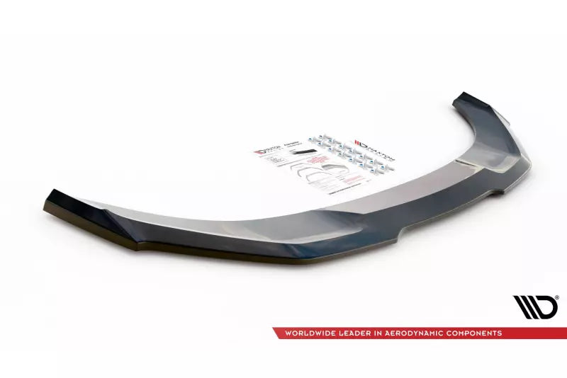 Maxton Design Frontlippe V.1 für Nissan 370Z Nismo Facelift Hochglanz schwarz – Ansicht 4