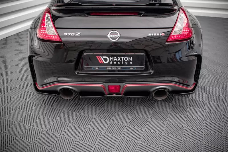 Maxton Design Heckdiffusor für Nissan 370Z Nismo Facelift Hochglanz schwarz – Ansicht 1