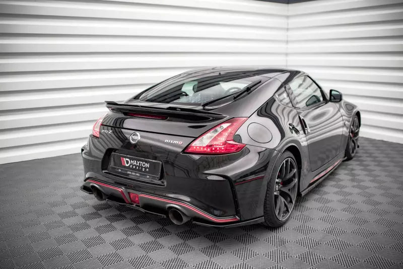 Maxton Design Heckdiffusor für Nissan 370Z Nismo Facelift Hochglanz schwarz – Ansicht 2